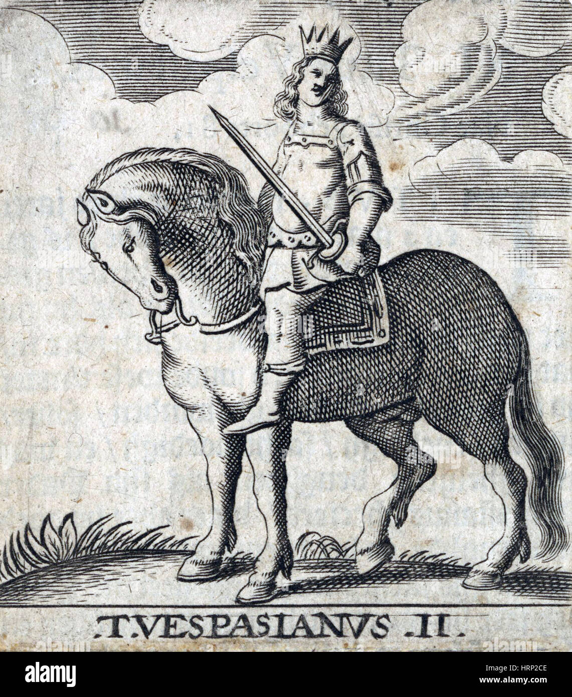 Titus, 10e empereur de Rome Banque D'Images