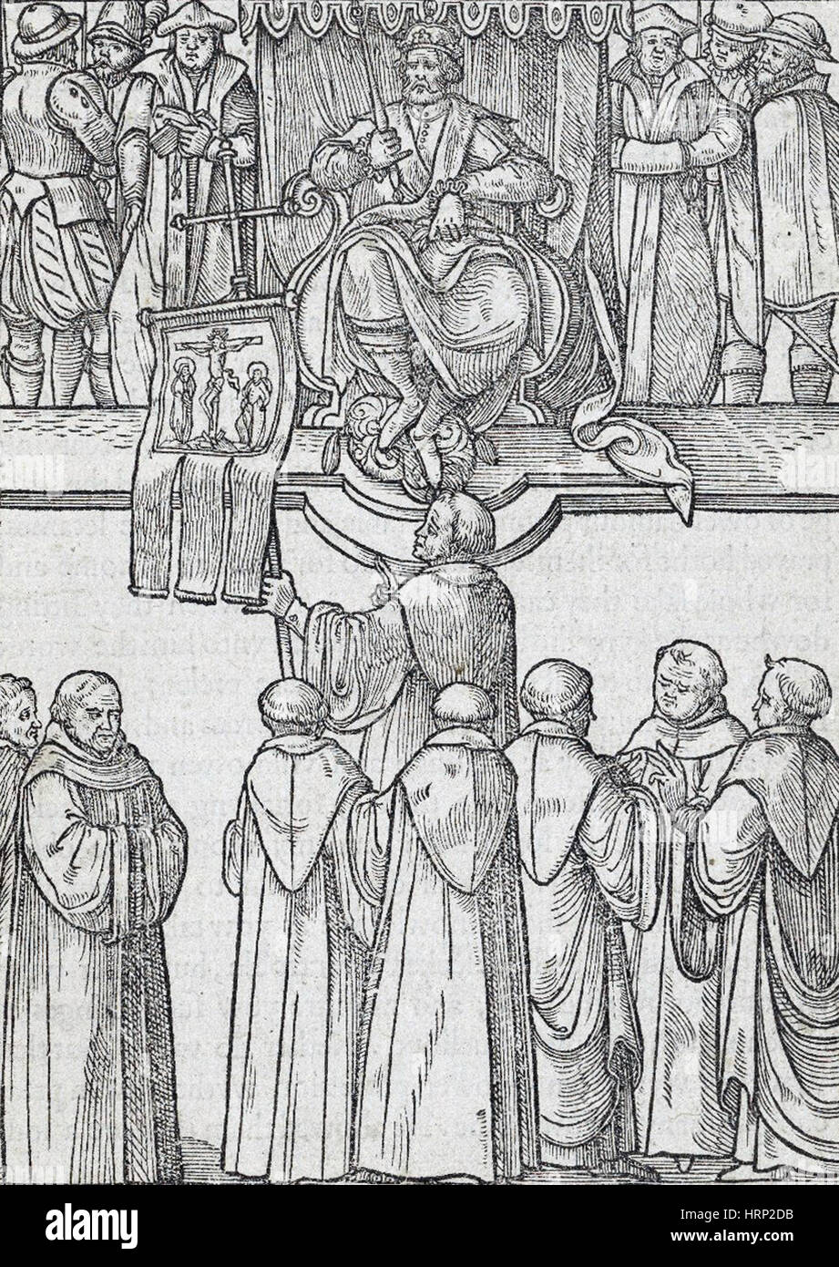 Saint Bède, le père de l'histoire anglaise Banque D'Images