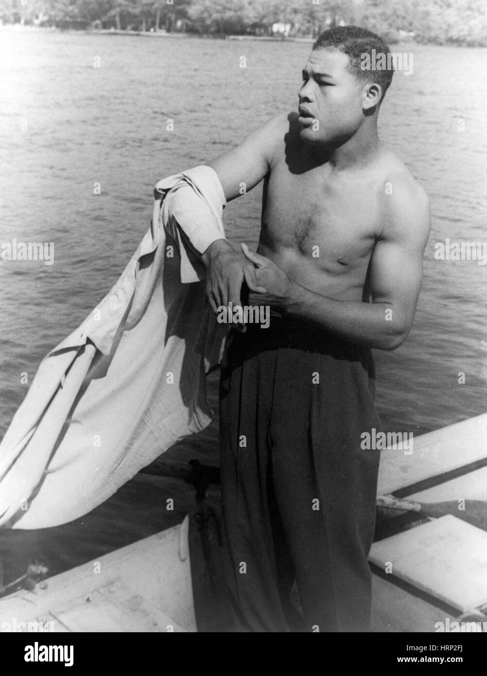 Joe Louis, American Heavyweight Champion Banque D'Images