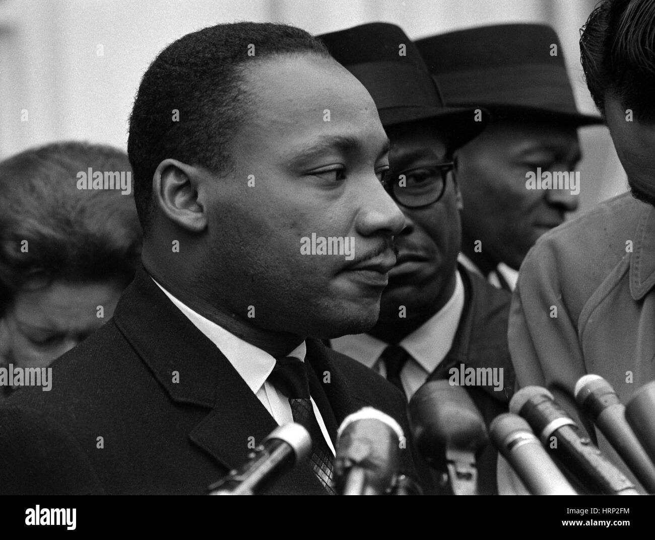 Martin Luther King, Jr., leader des droits civils Banque D'Images