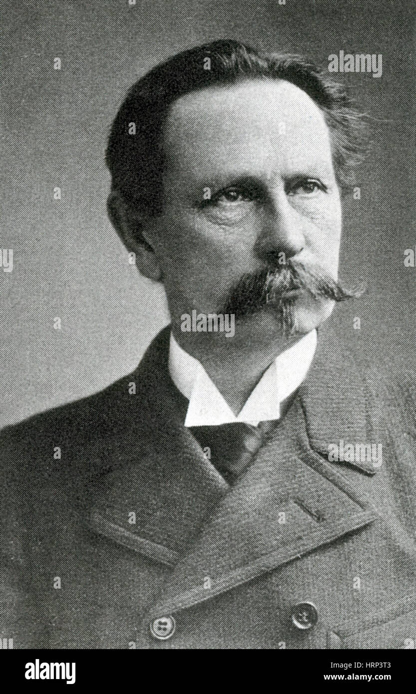 Karl Benz, ingénieur allemand Banque D'Images