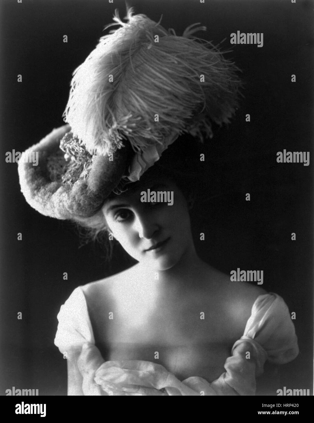 La mode féminine des années 1900 Banque D'Images