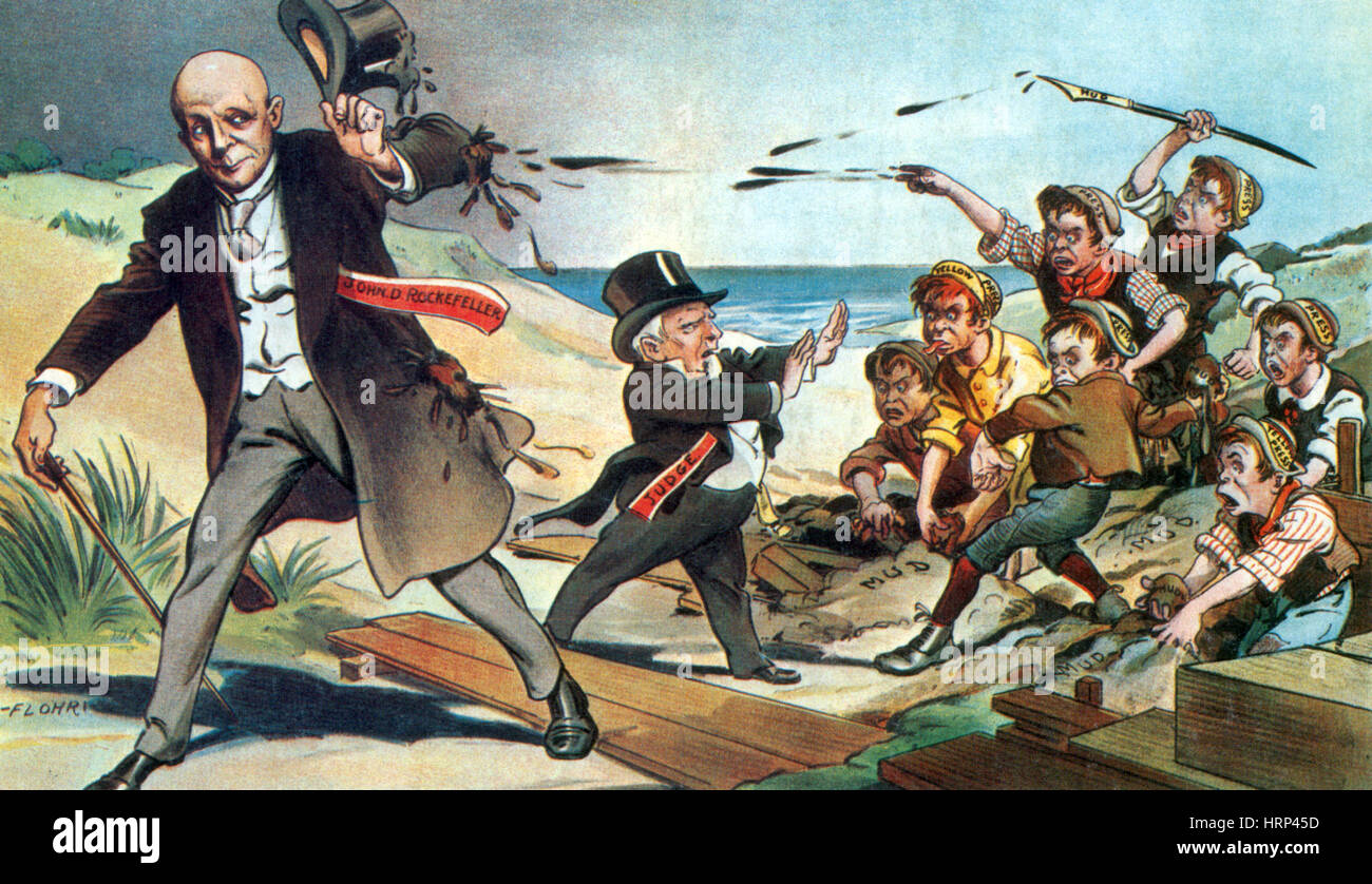 L'histoire de la Standard Oil Company, 1904 Banque D'Images