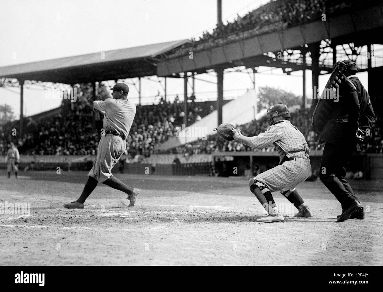 Babe Ruth, joueur américain de Baseball Legend Banque D'Images