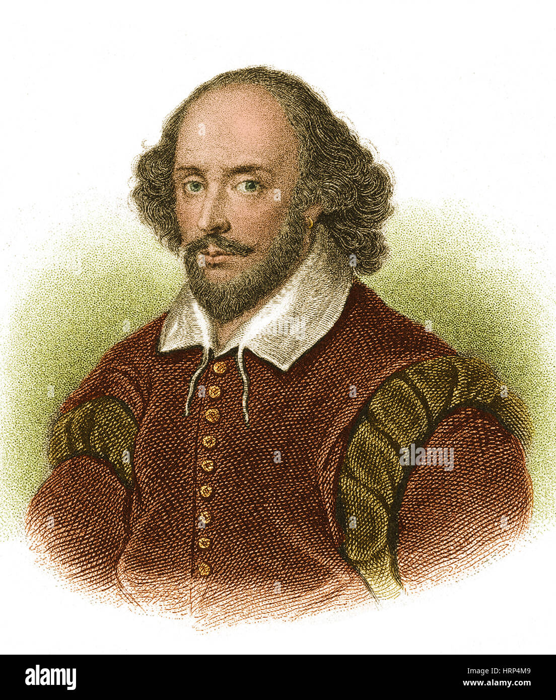 William Shakespeare, dramaturge anglais Banque D'Images