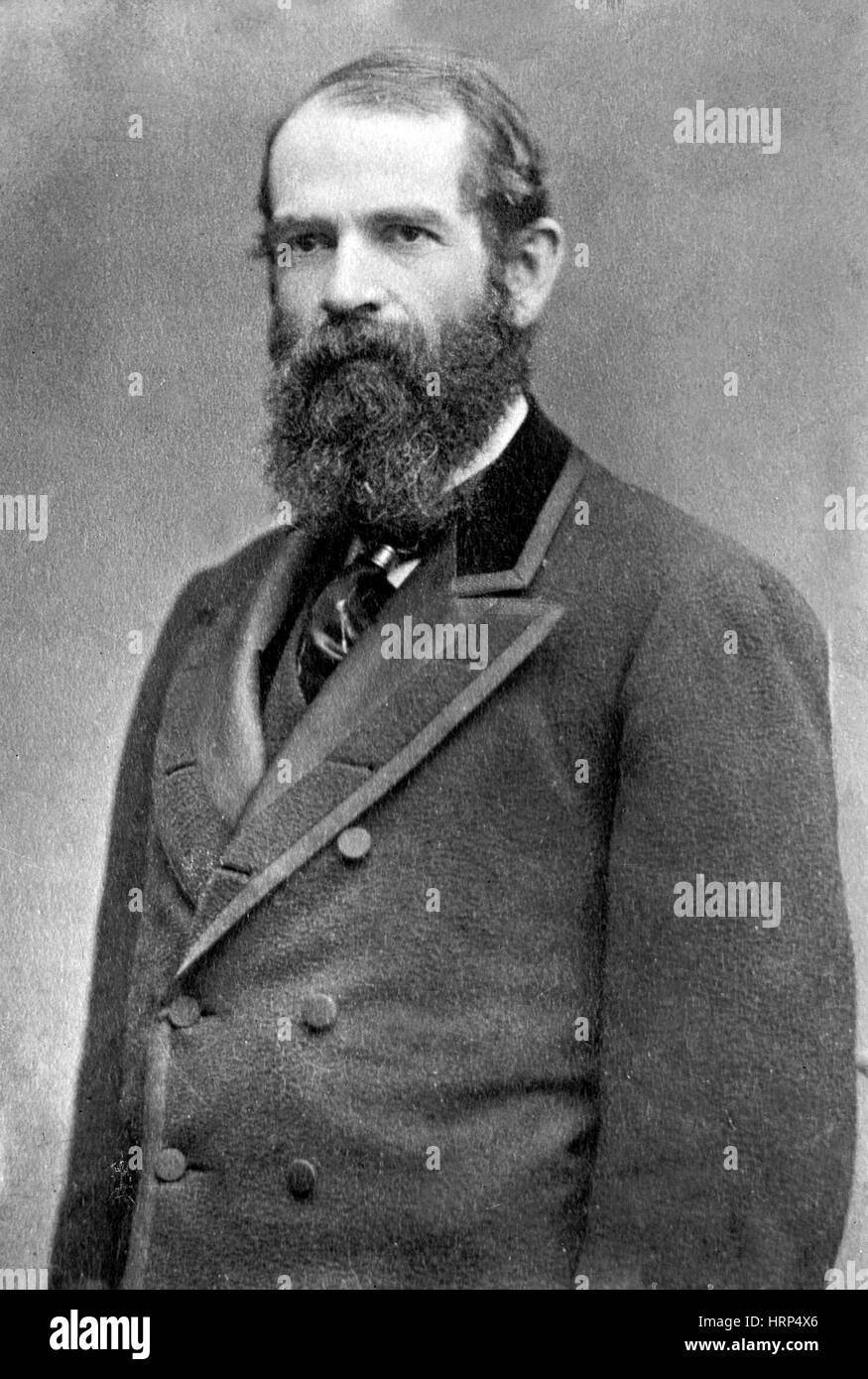 Jay Gould, American Railroad Developer Banque D'Images