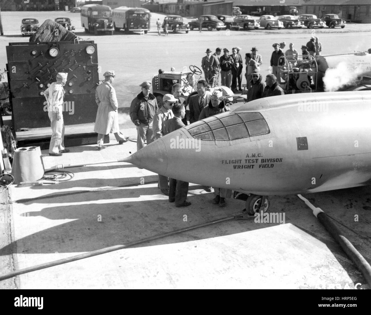 Premier avion supersonique, Bell X-1, 1947 Banque D'Images