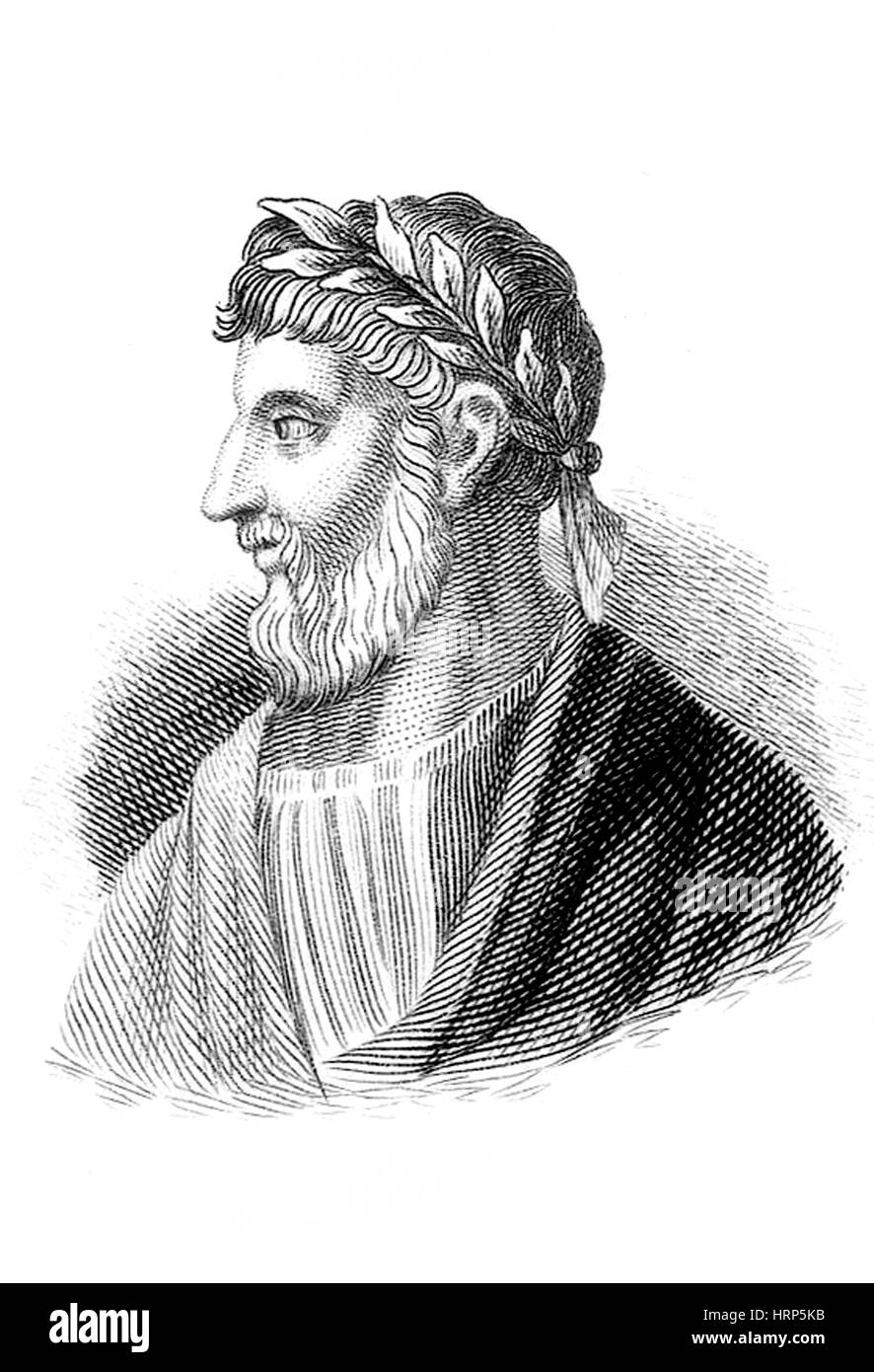 Apollonios de Tyane, philosophe grec Banque D'Images