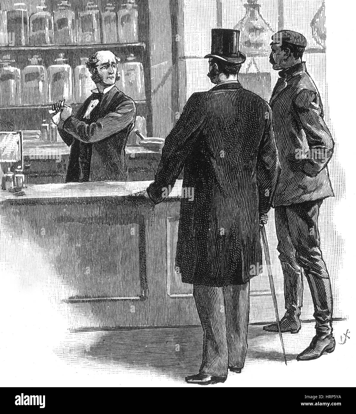 Pharmacien, 20e siècle Banque D'Images