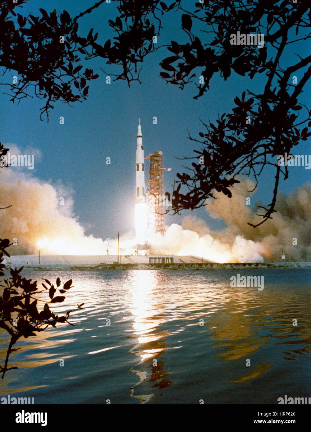 Lancement d'Apollo 6, 1968 Banque D'Images