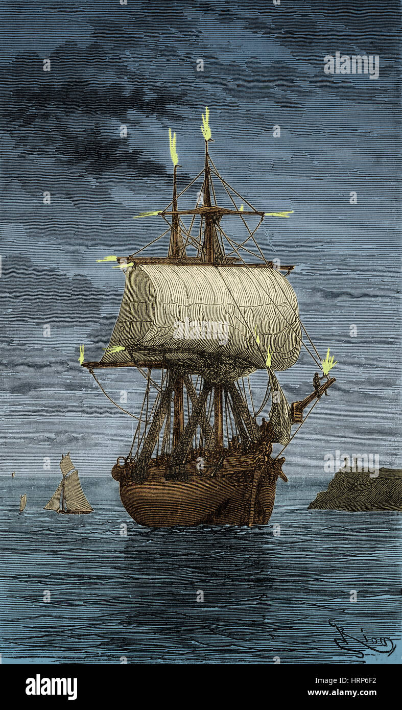 Saint Elmo's Fire Banque D'Images