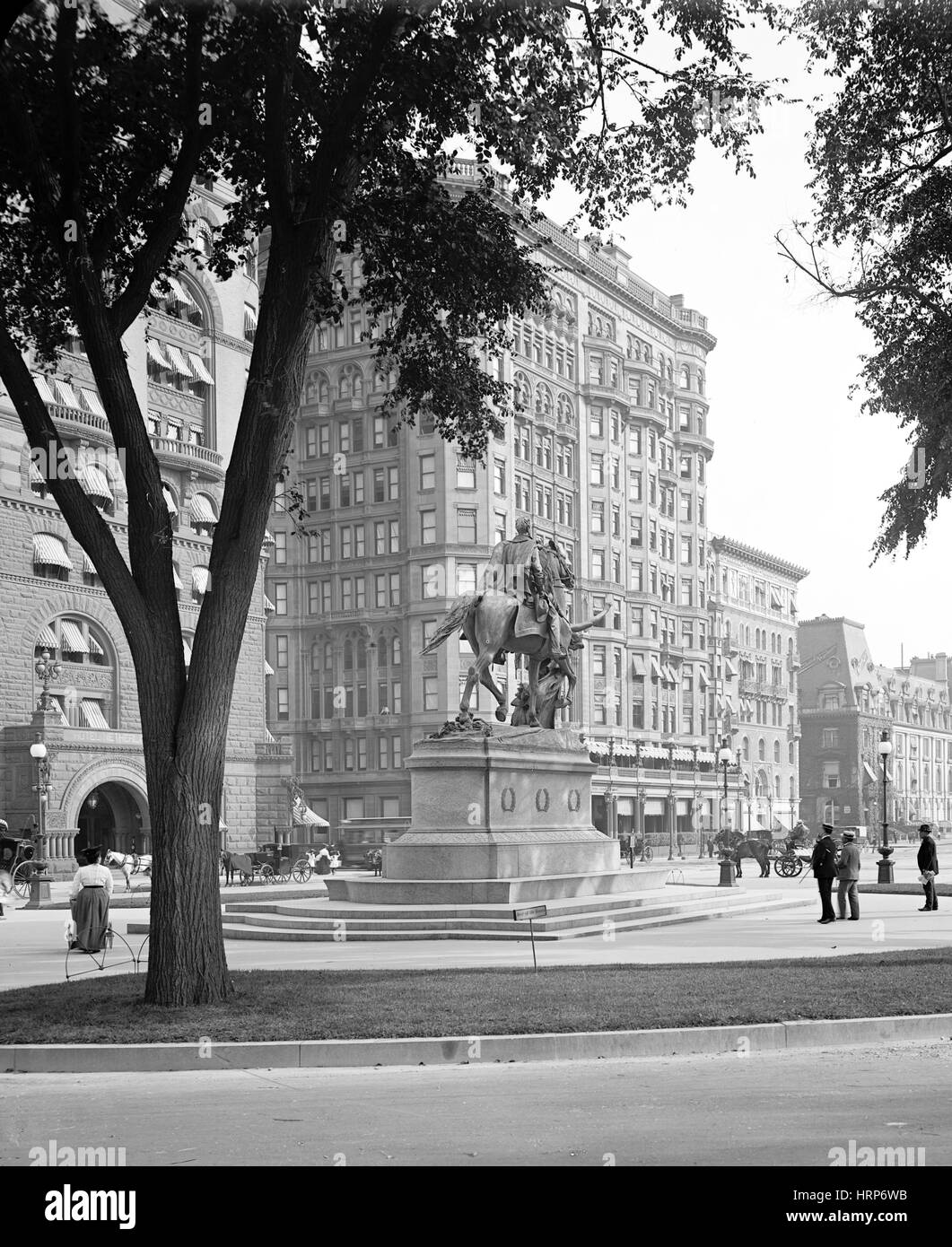 Paris, l'Hôtel Savoy, 1904 Banque D'Images