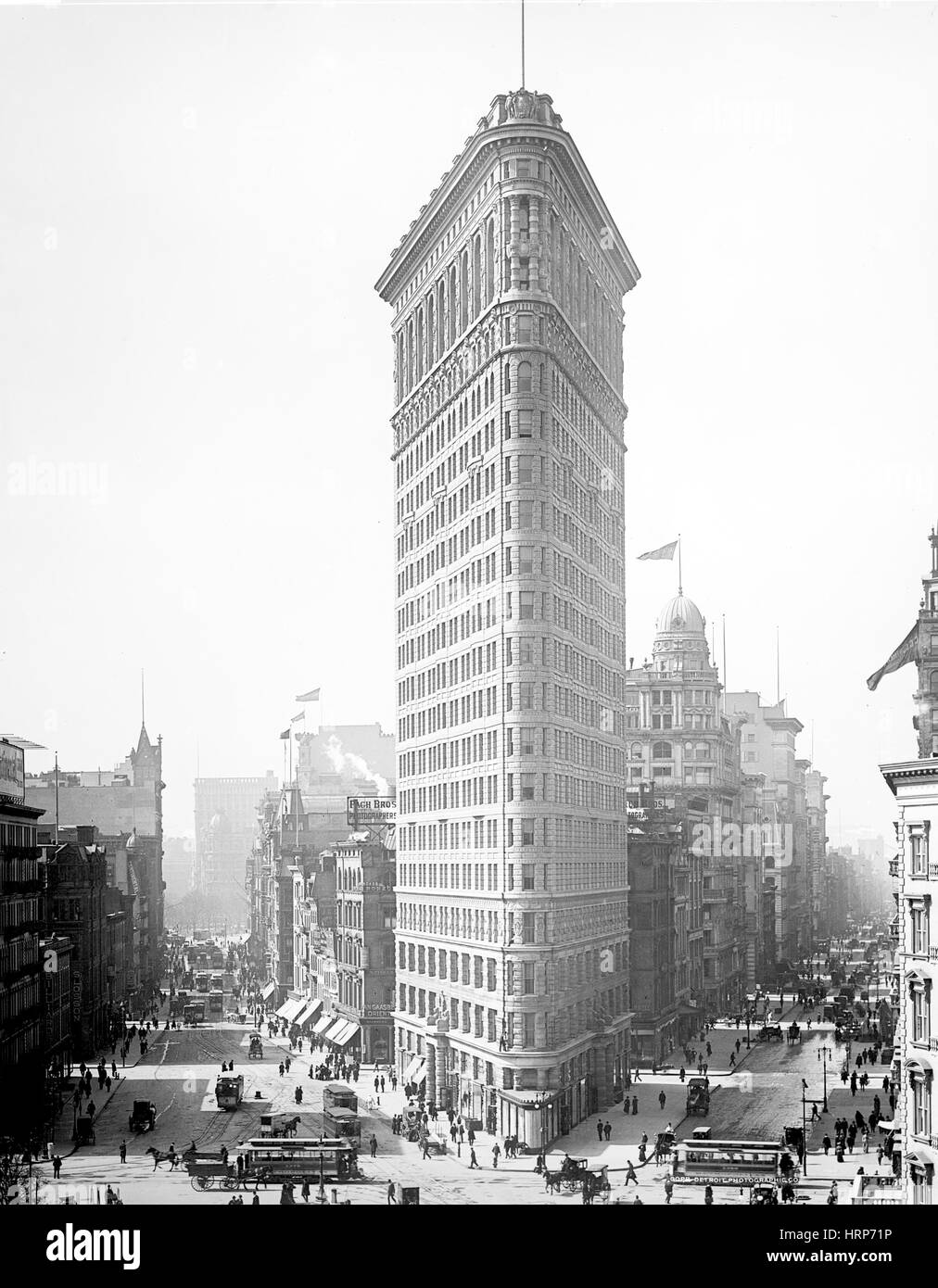 NYC, Flatiron Building, 1903 Banque D'Images
