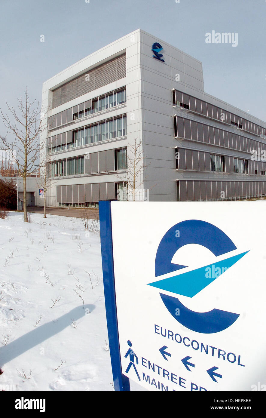 Organisation européenne pour la sécurité de la navigation aérienne Banque D'Images