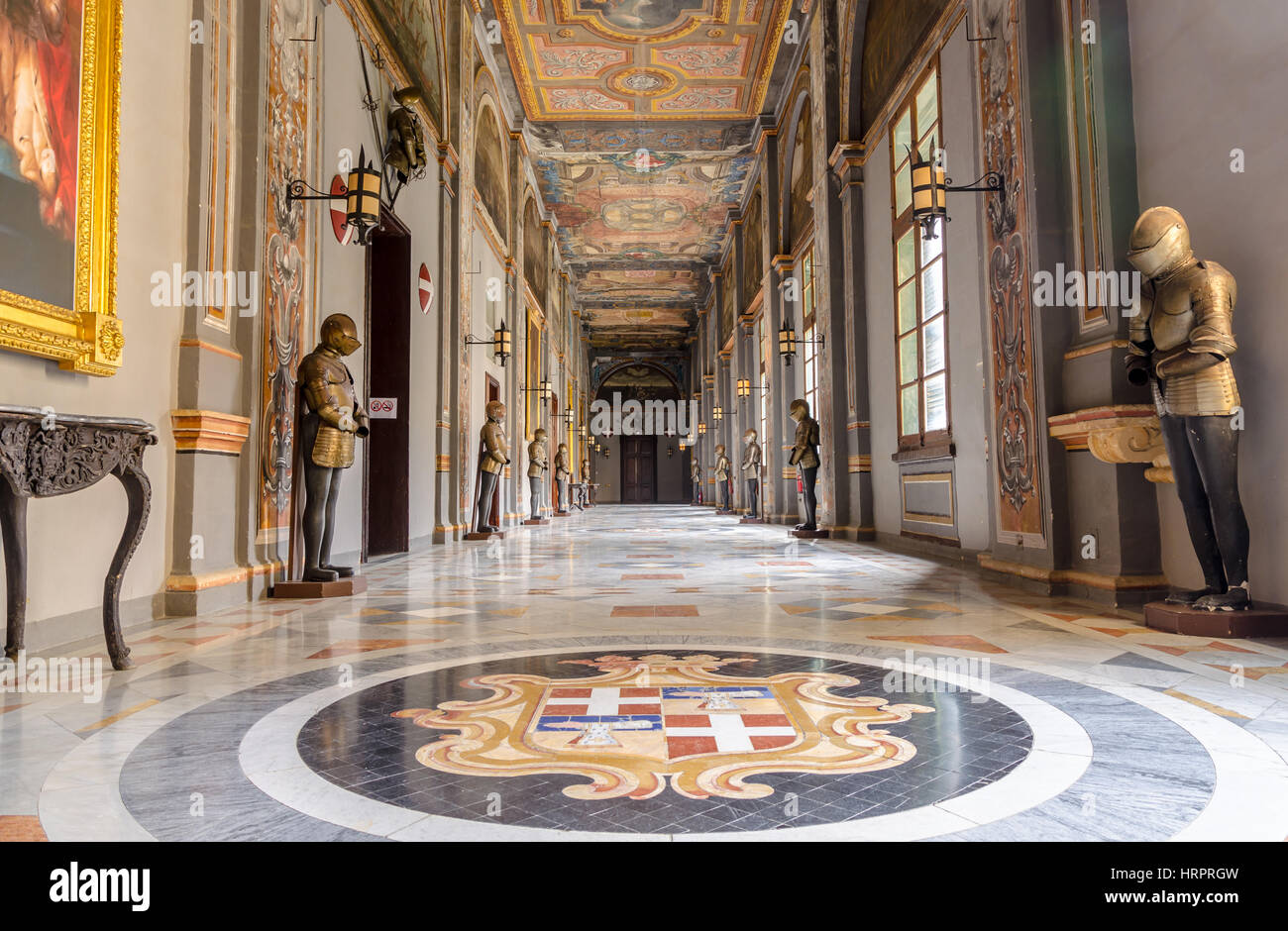 Le Palais du Grand Maître à La Valette, Malte Banque D'Images