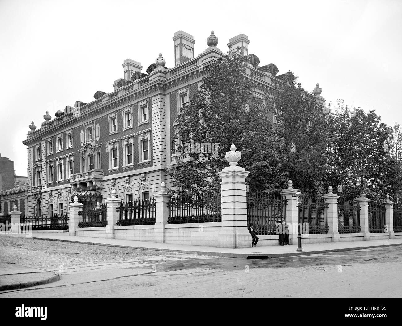 Andrew Carnegie Mansion, New York City, New York, USA, Detroit Publishing Company, 1903 Banque D'Images