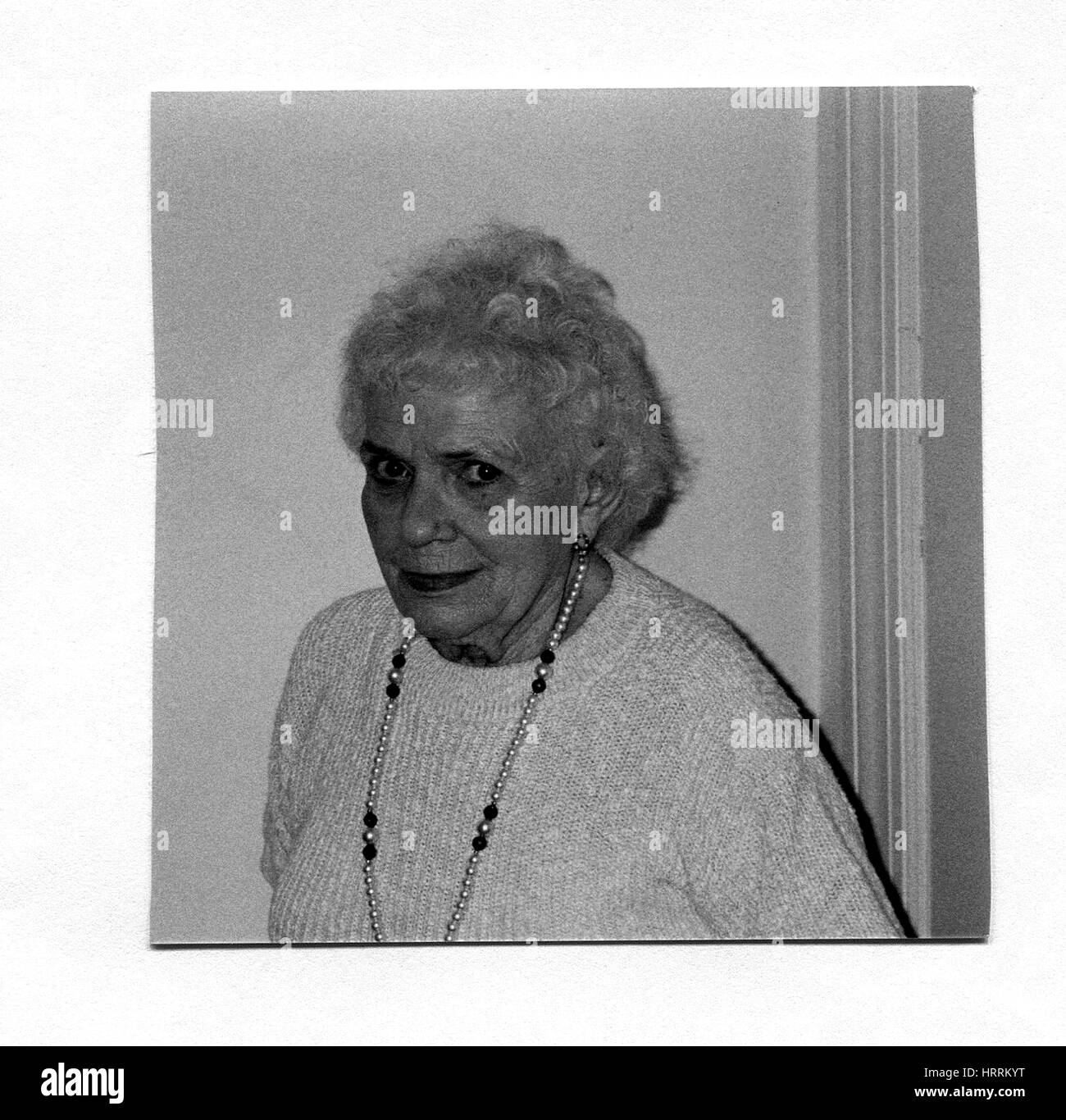 Portrait de Vivian Adair, un « ordinateur humain » employé par la NASA/NACA, 1955. Image avec la permission de la NASA. Banque D'Images