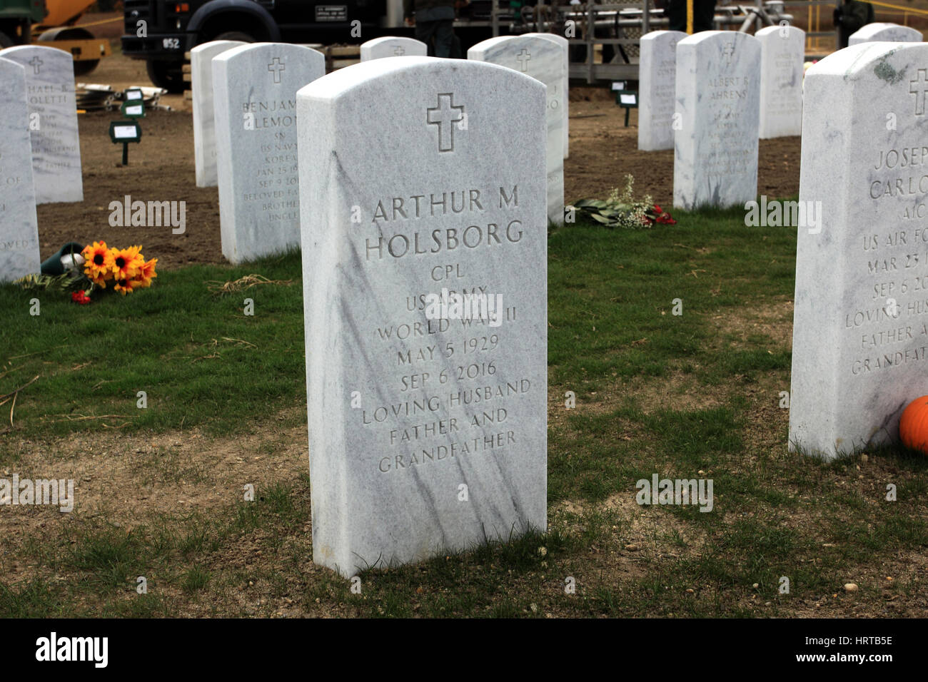 Calverton national cemetery Banque de photographies et d’images à haute