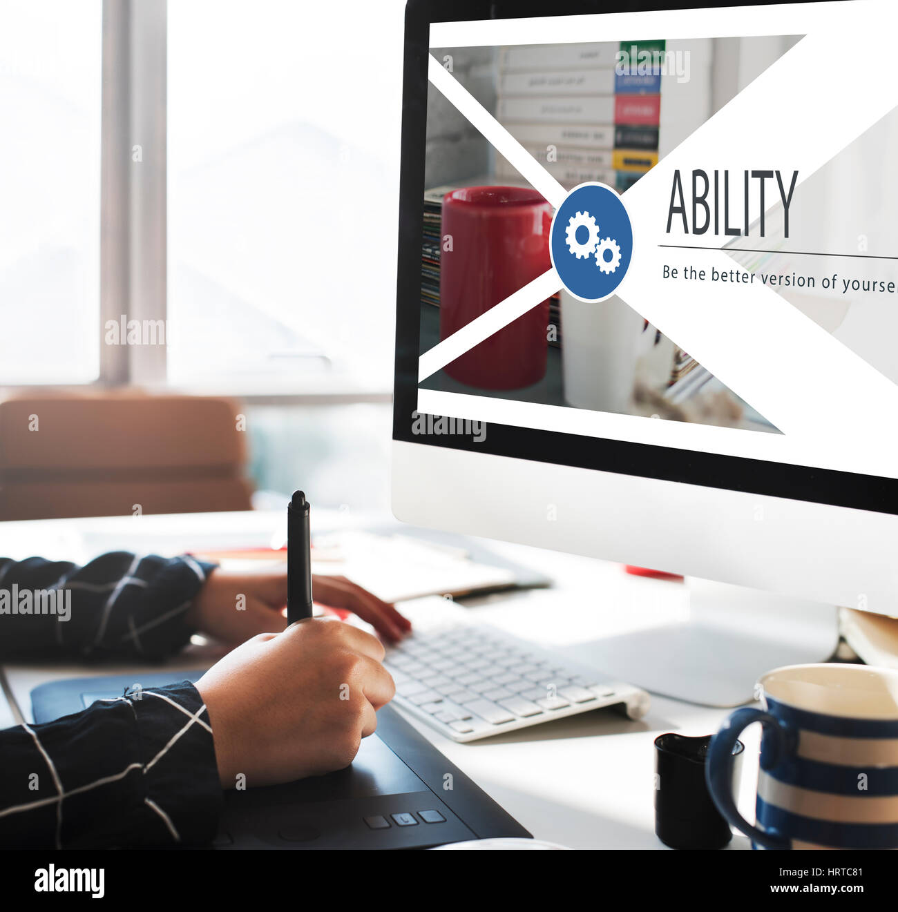 L'apprentissage de connaissances et d'expérience de performances Banque D'Images