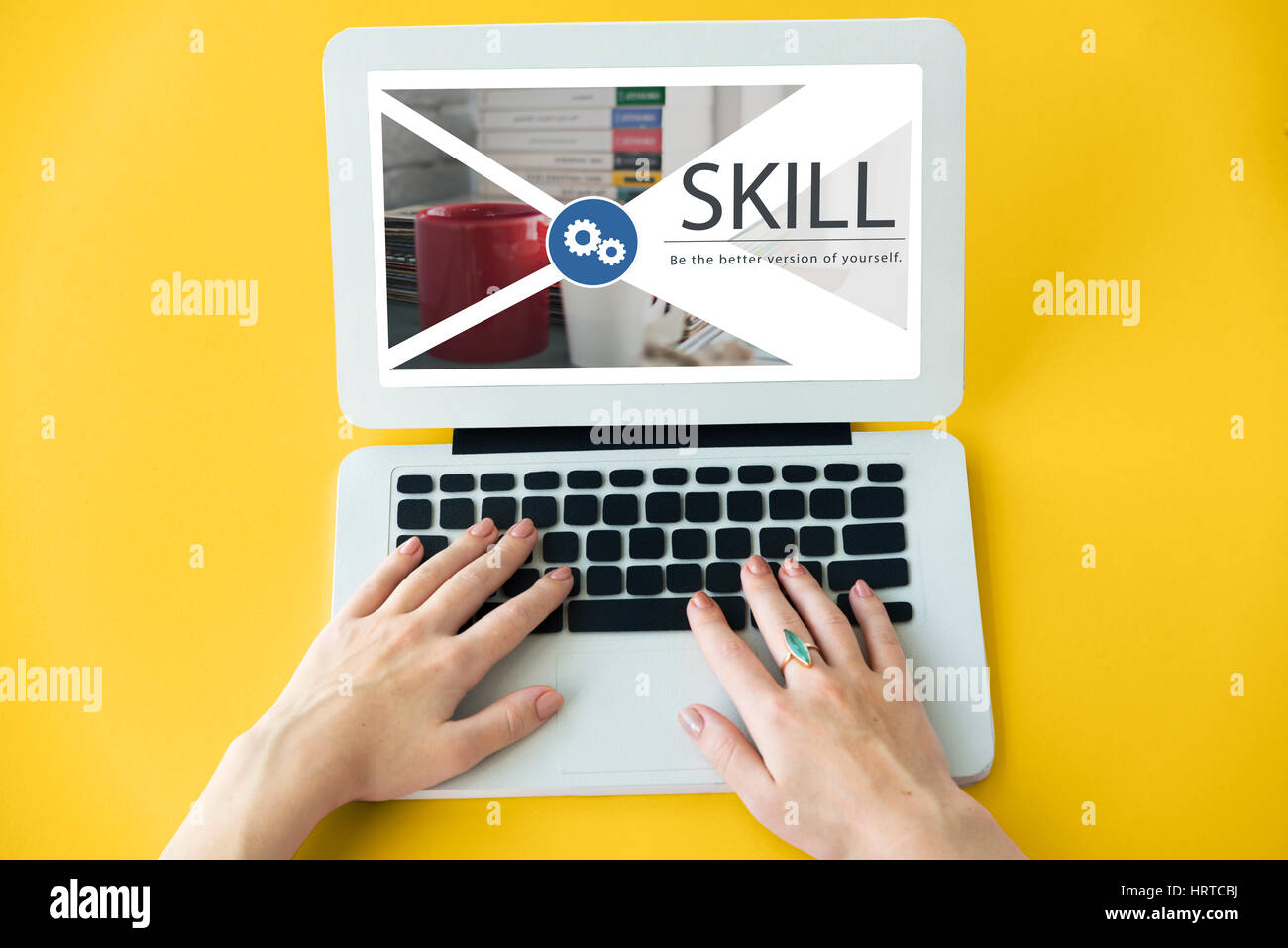 L'apprentissage de connaissances et d'expérience de performances Banque D'Images