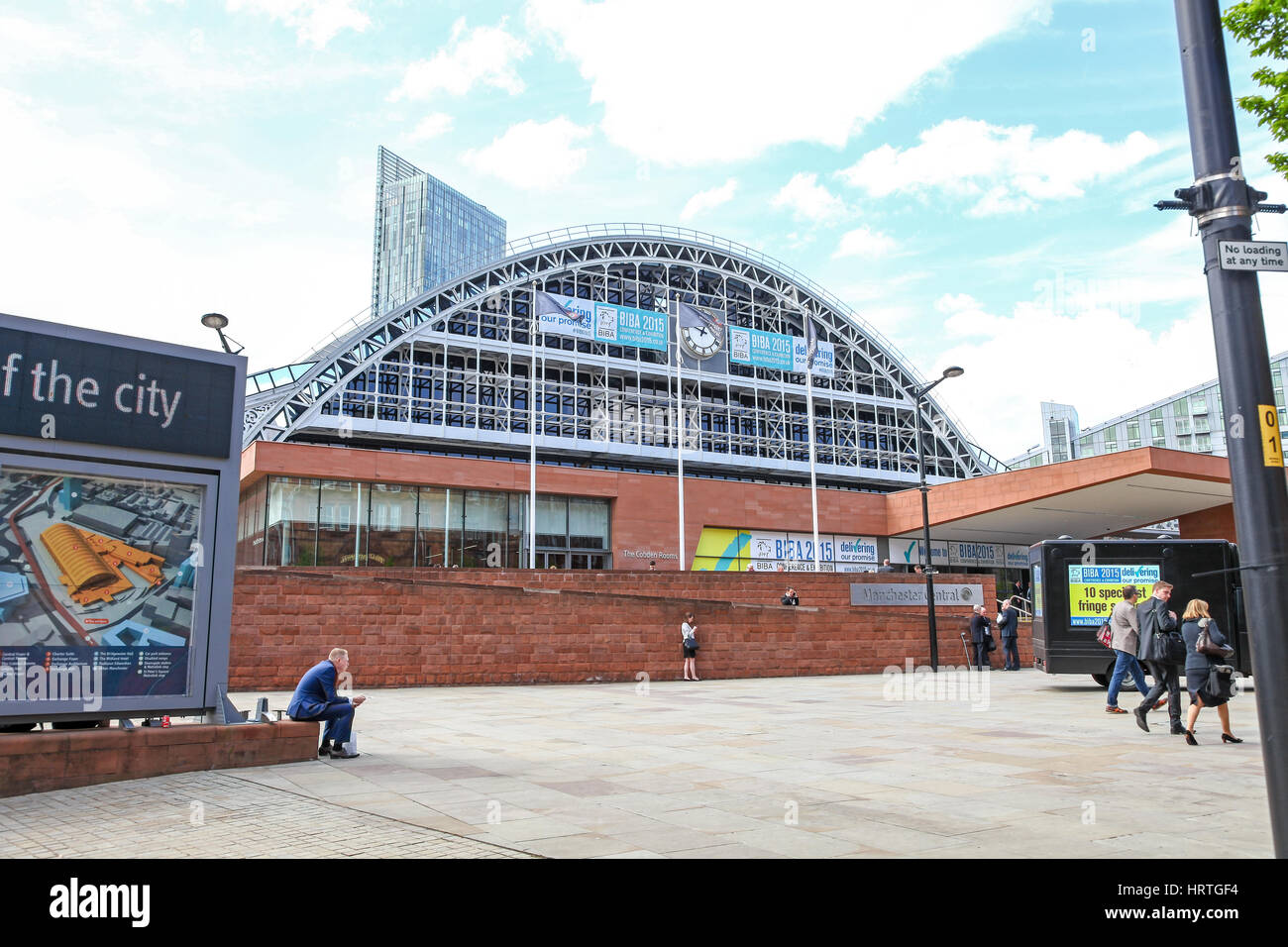 Manchester Central convention complex Exhibition and Conference Centre Manchester England UK Banque D'Images