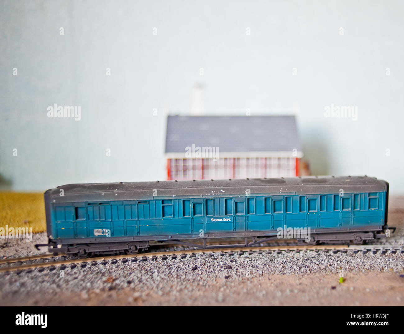 00 Modèle de jauge de Gresley converti à un coach de coach du ministère Banque D'Images