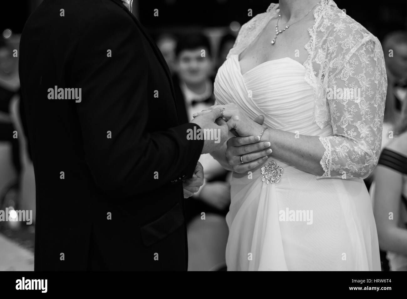 Service de mariage Banque D'Images