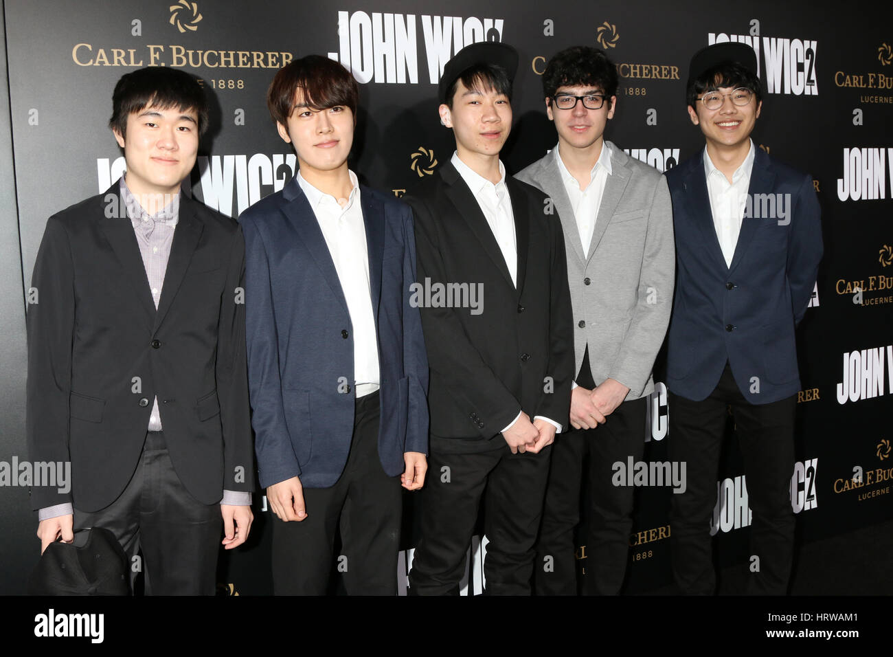 Los Angeles Première de 'John Wick : Chapter 2' tenue à l'ArcLight Hollywood - Arrivées comprend : Les Immortels Où : Los Angeles, California, United States Quand : 30 Jan 2017 Banque D'Images