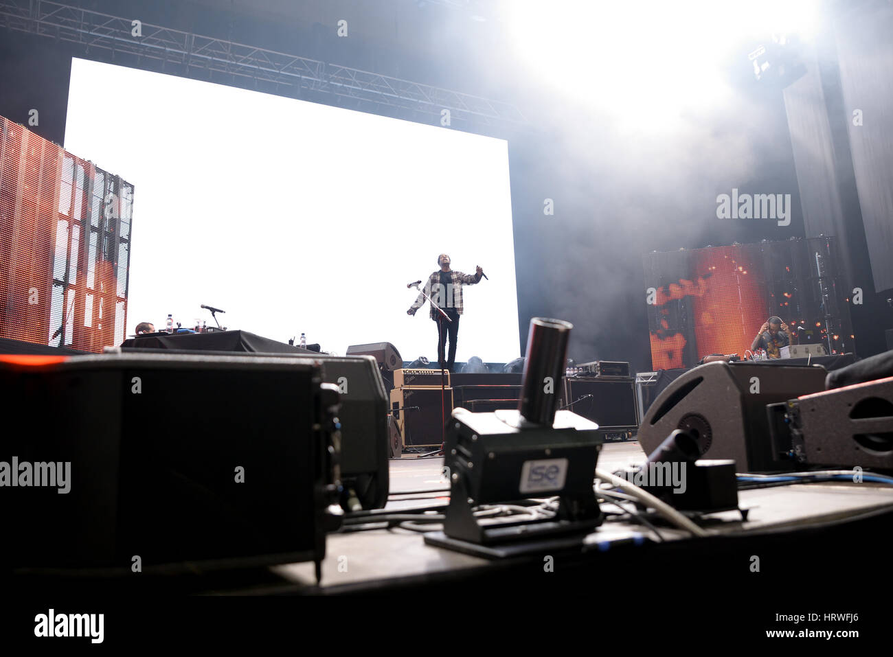 Barcelone - 19 juin : ASAP Rocky (né le à Harlem et membre du collectif hip hop ASAP Mob) en concert au festival Sonar le 19 juin 2015 à Bar Banque D'Images