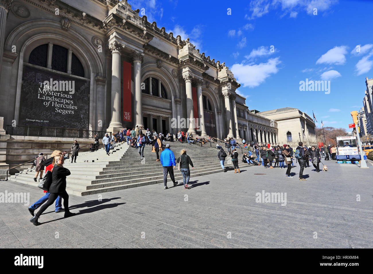 Metropolitan Museum of Art 5th Avenue New York City Banque D'Images