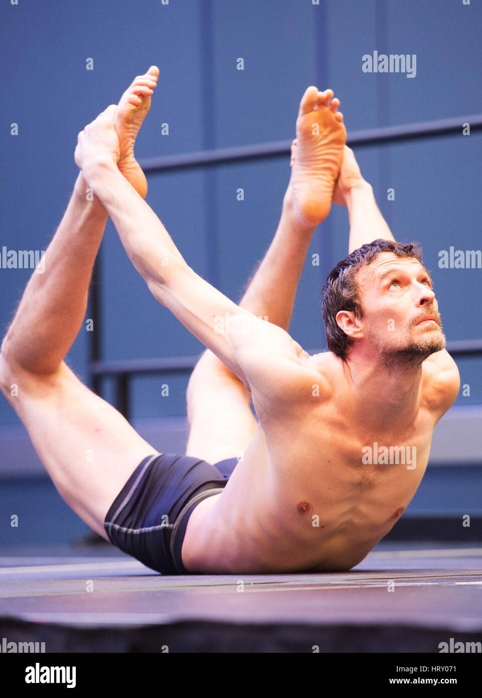 4 mars 2017 : à la concurrence du Yogi Arnold Festival sportif. Columbus, Ohio, USA. Brent Clark/Alamy Live News Banque D'Images