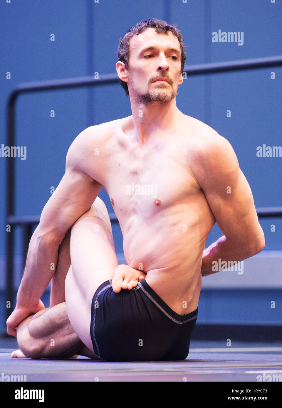 4 mars 2017 : à la concurrence du Yogi Arnold Festival sportif. Columbus, Ohio, USA. Brent Clark/Alamy Live News Banque D'Images