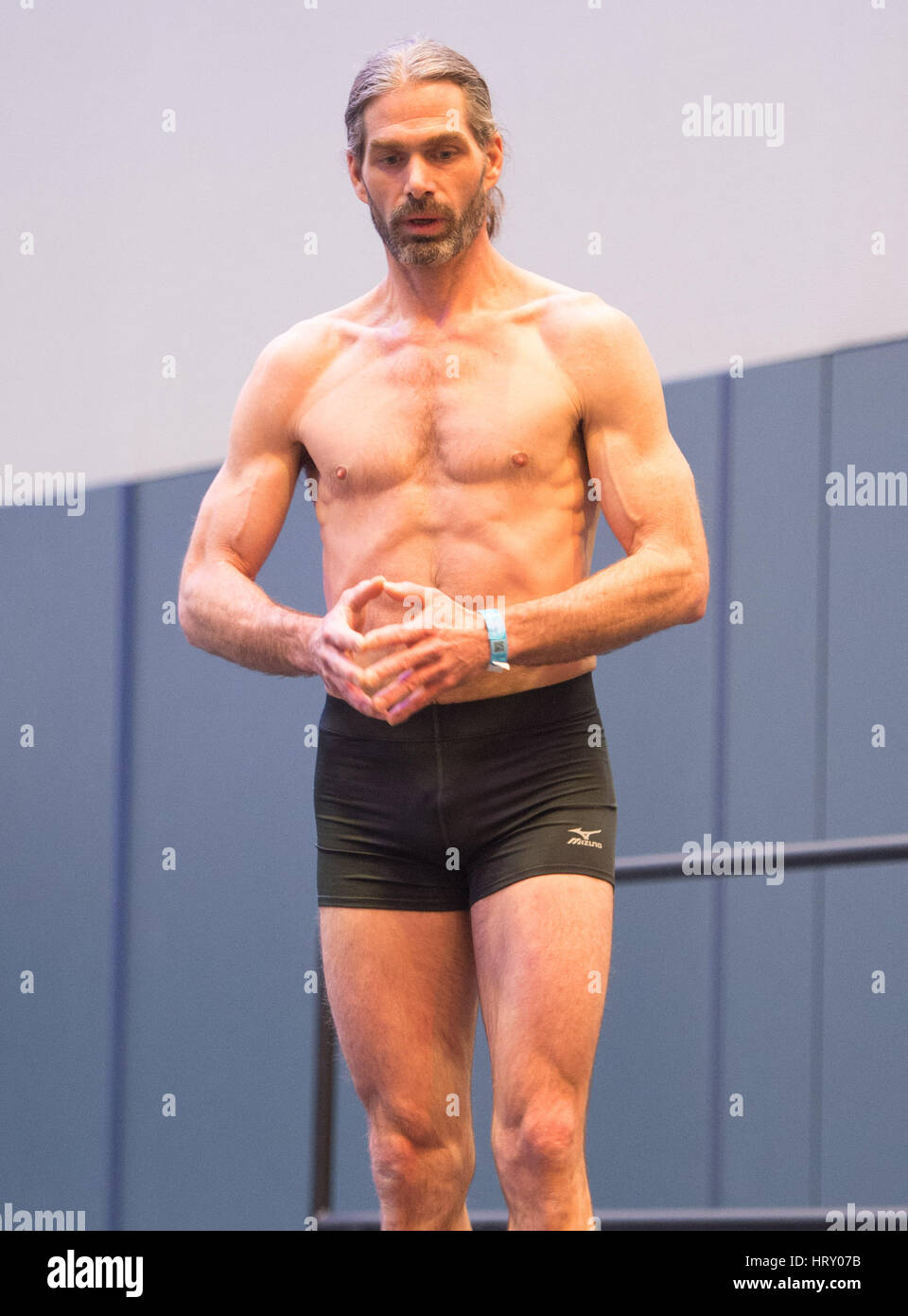 4 mars 2017 : à la concurrence du Yogi Arnold Festival sportif. Columbus, Ohio, USA. Brent Clark/Alamy Live News Banque D'Images