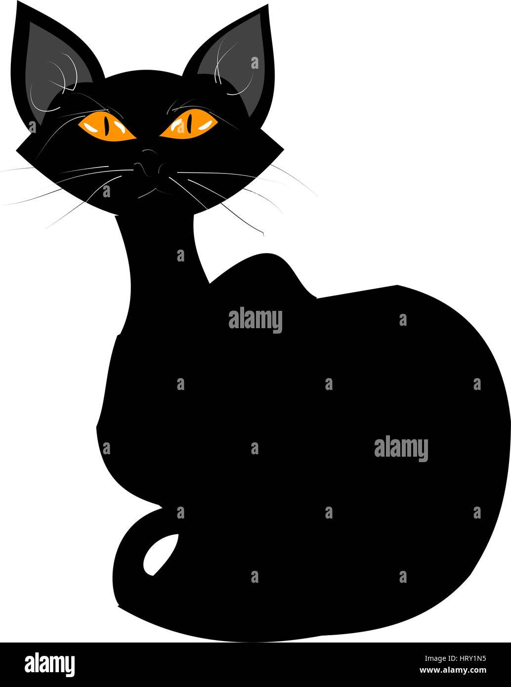 Gata Morena Illustration de Vecteur