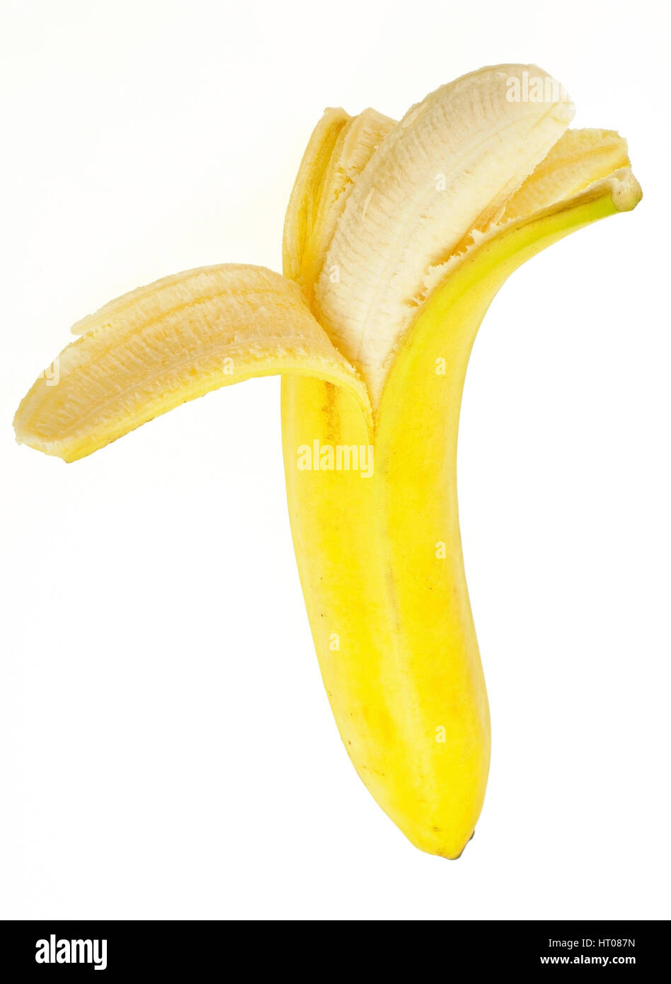 Geschaelte - Banane banane pelées Banque D'Images