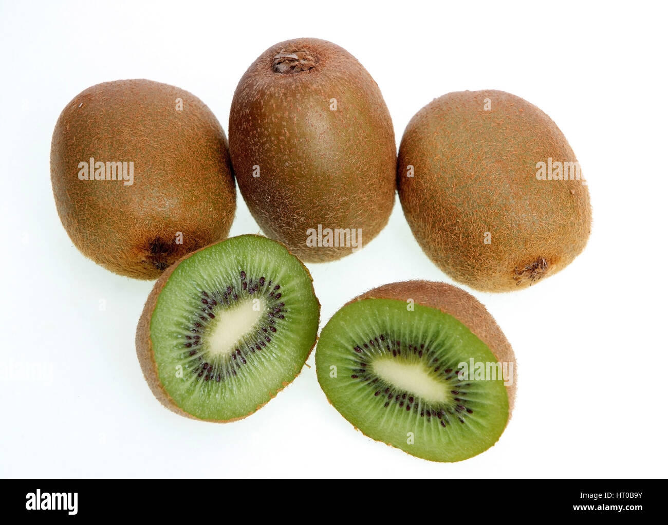 Kiwis - kiwi fruits Banque D'Images
