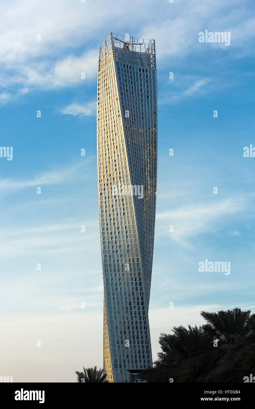 Le centre financier de Dubaï, Emirats arabes unis-Le 6 décembre 2013 : gratte-ciel moderne de luxe dans la ville de Dubaï, Emirats Arabes Unis Banque D'Images