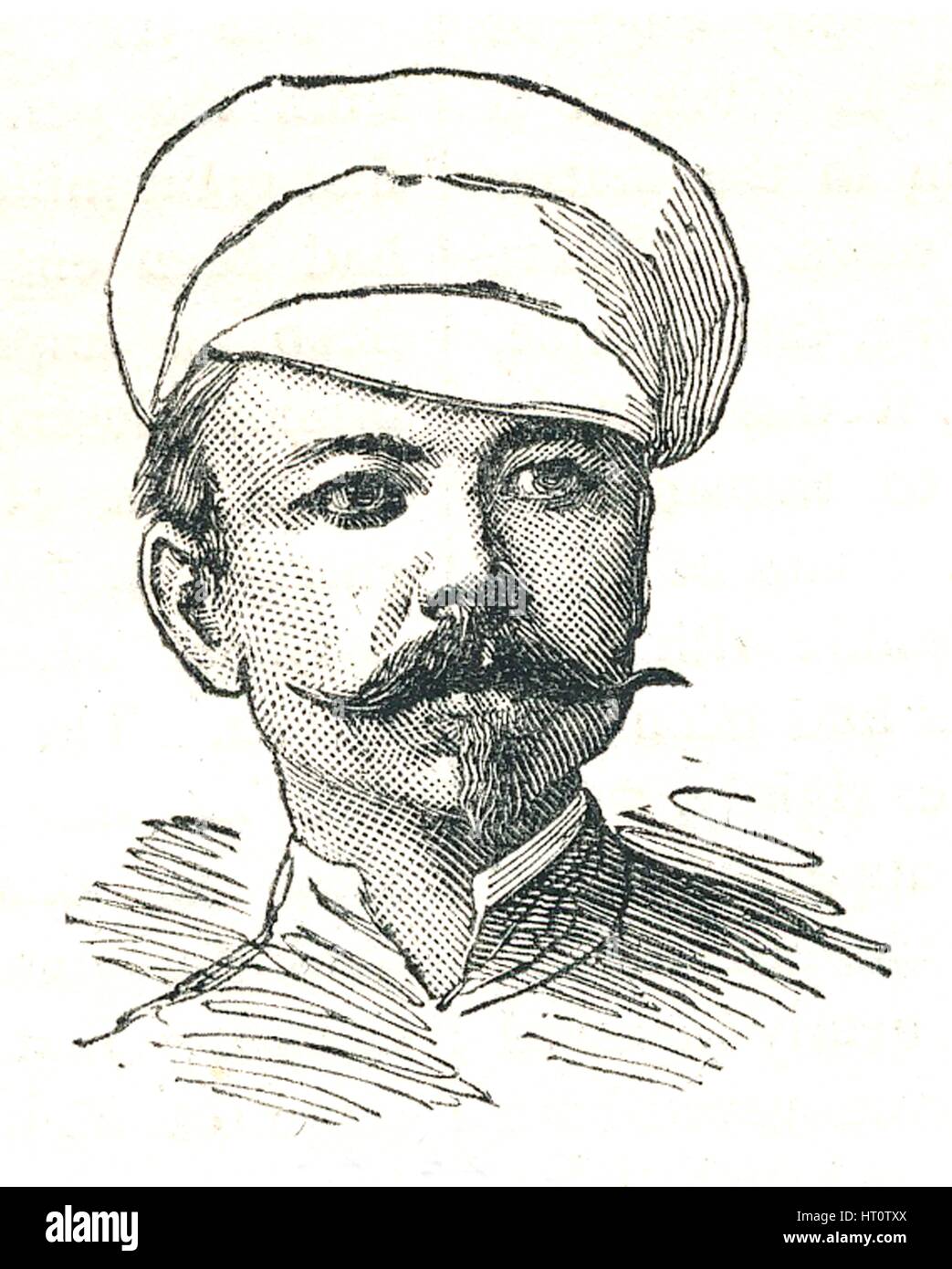 'Frederic Villiers, (1851-1922), artiste de guerre britannique et correspondant de guerre, 1893. Créateur : Inconnu. Banque D'Images