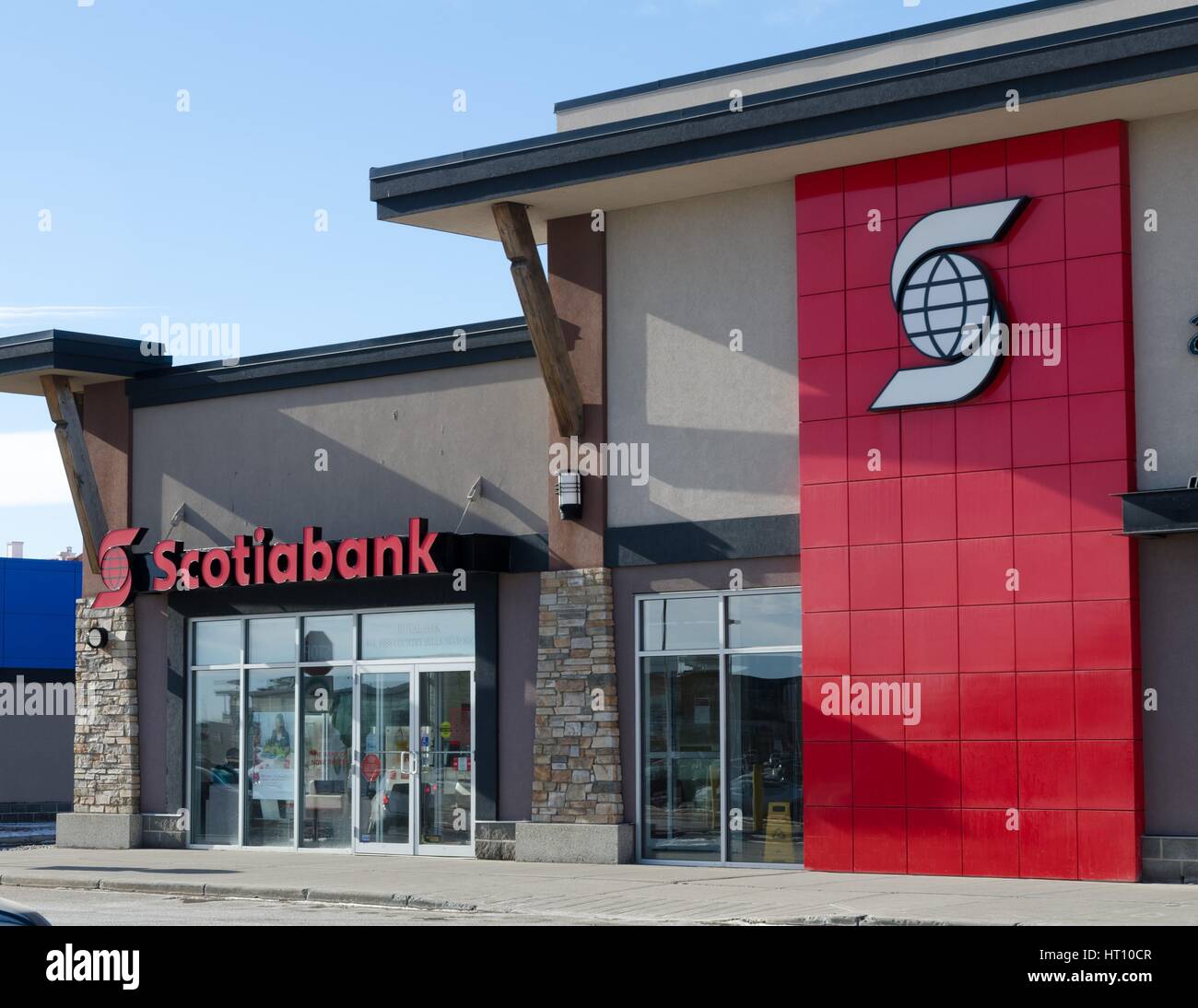 Banque De Nouvelle Ecosse Banque Scotia Succursale A Calgary Alberta Canada Photo Stock Alamy