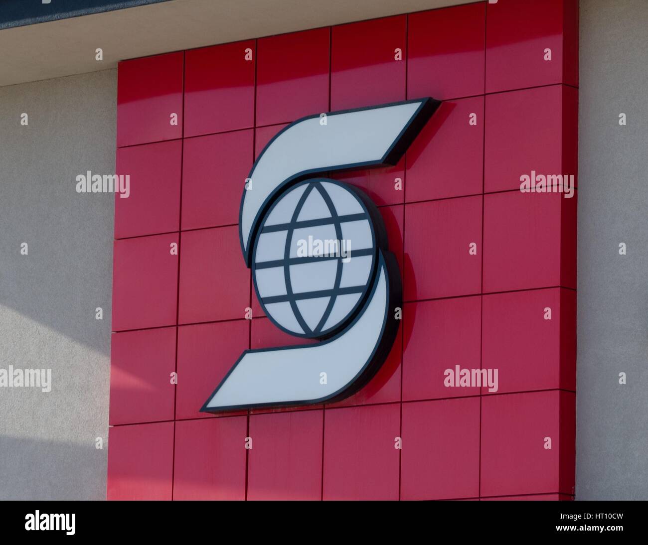 Banque de Nouvelle-Écosse (Banque Scotia) succursale à Calgary, Alberta, Canada Banque D'Images Banque de Nouvelle-Écosse (Banque Scotia) succursale à Calgary, Alberta, Canada Banque D'Images