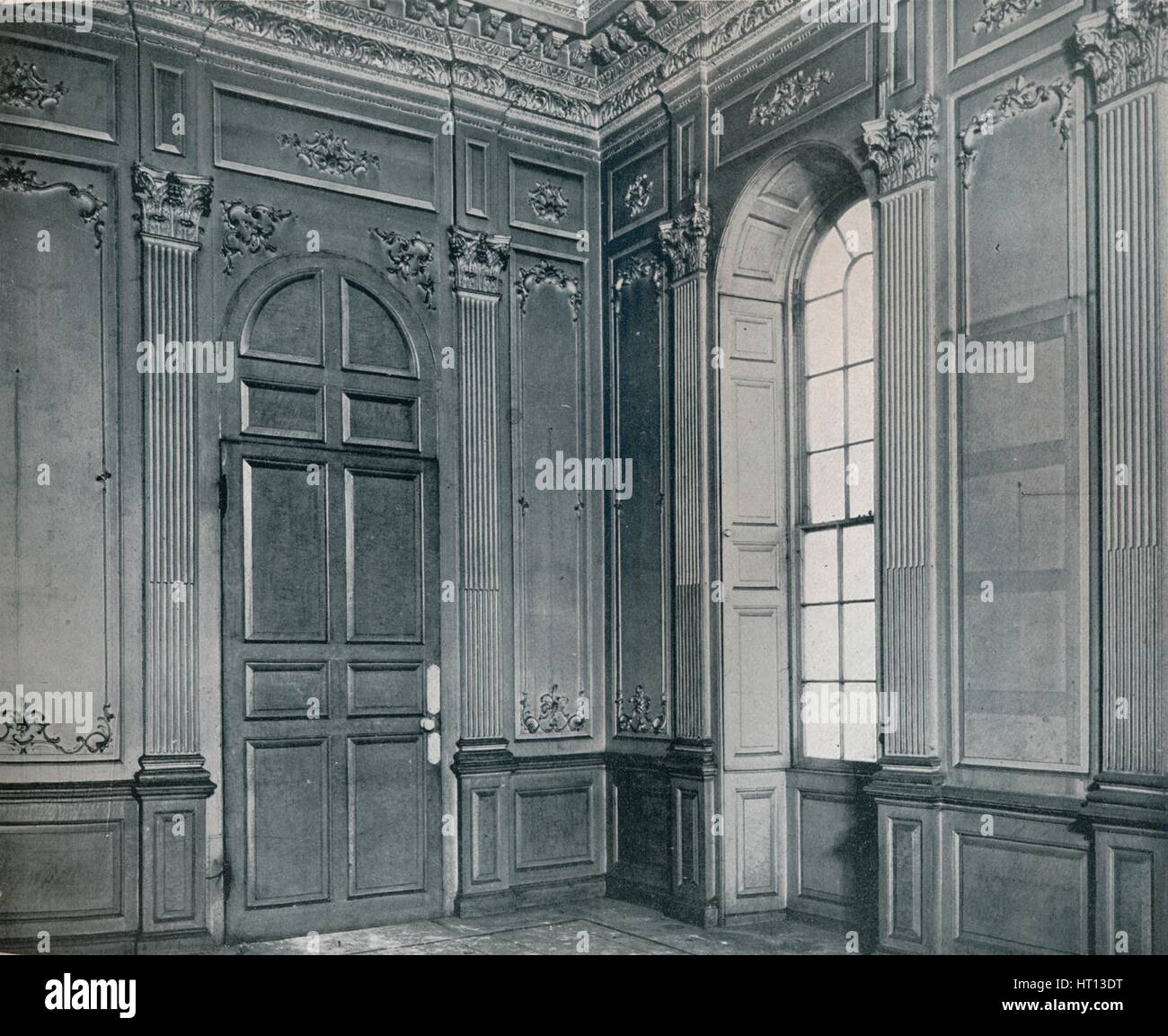 Bradmore Chambre : Chambre principale au premier étage, 1916. Artiste : Inconnu Banque D'Images