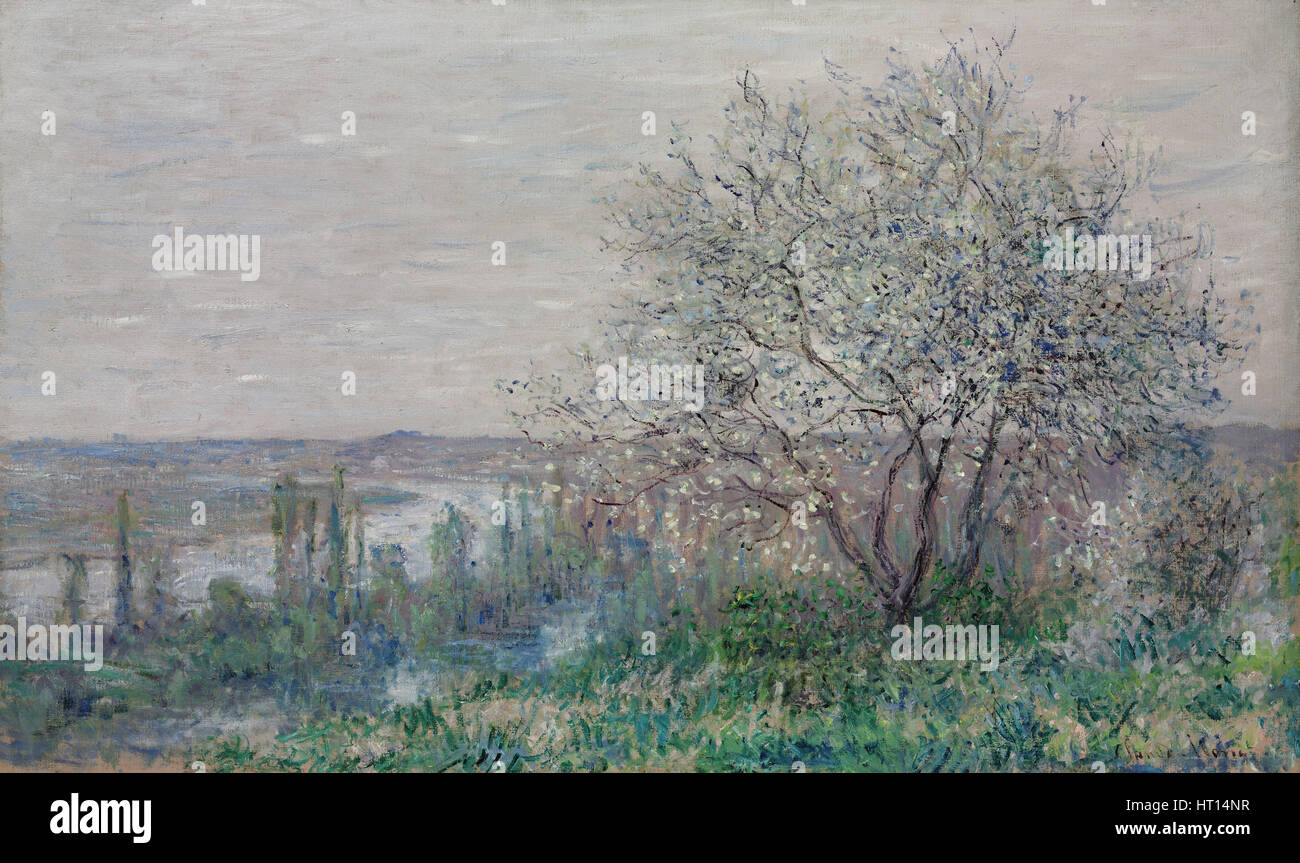 Claude monet la seine à vétheuil Banque de photographies et d’images à ...