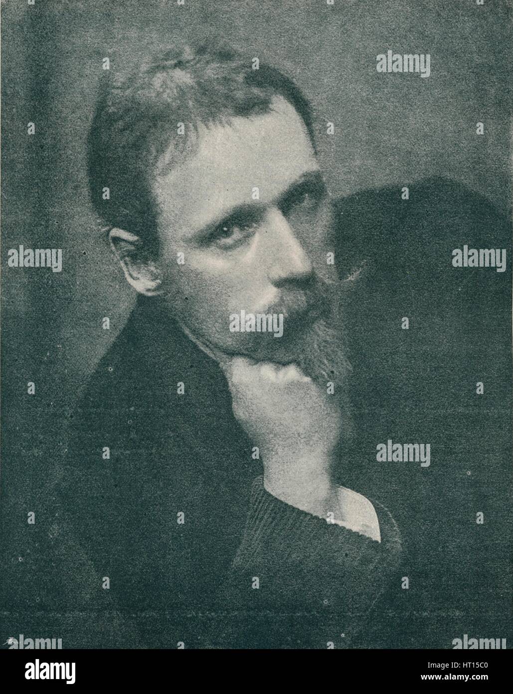 'Mr. Walter Crane', c1893. Artiste : Frederick Hollyer. Banque D'Images