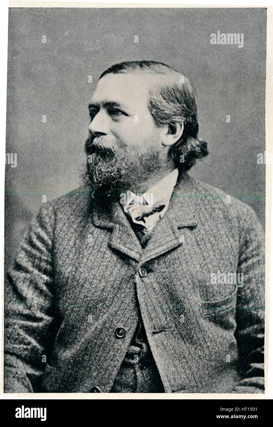 'James Aumonier (1832-1911), peintre paysagiste anglais', c1900. Artiste : Inconnu. Banque D'Images