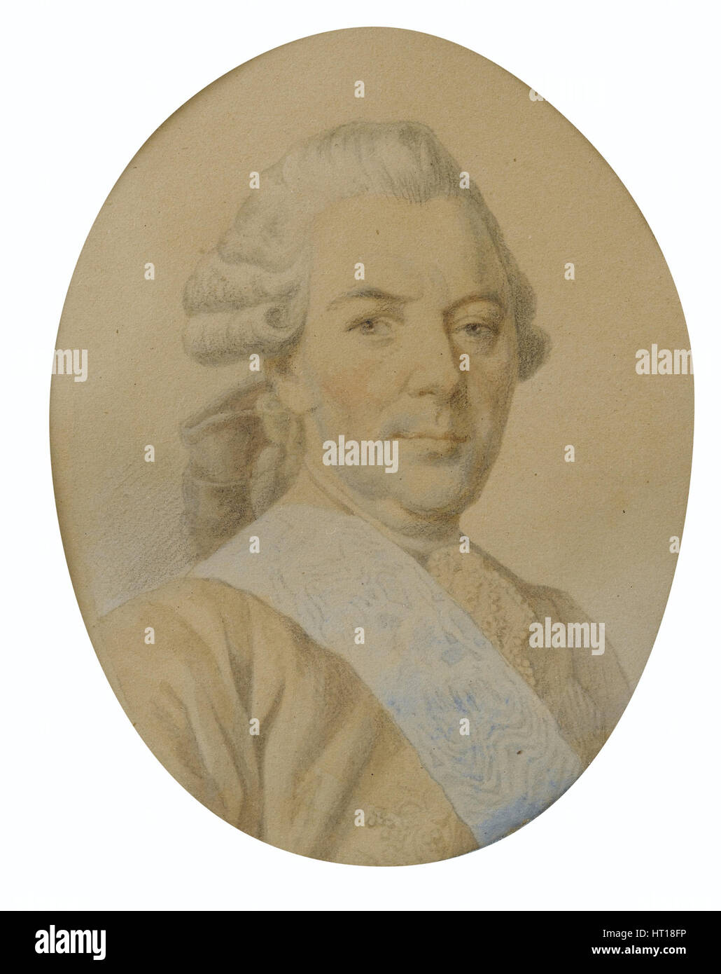 Portrait d'Ivan Ivanovitch Betskoi (1704-1795), milieu du 18e siècle. Artiste : Anonyme Banque D'Images