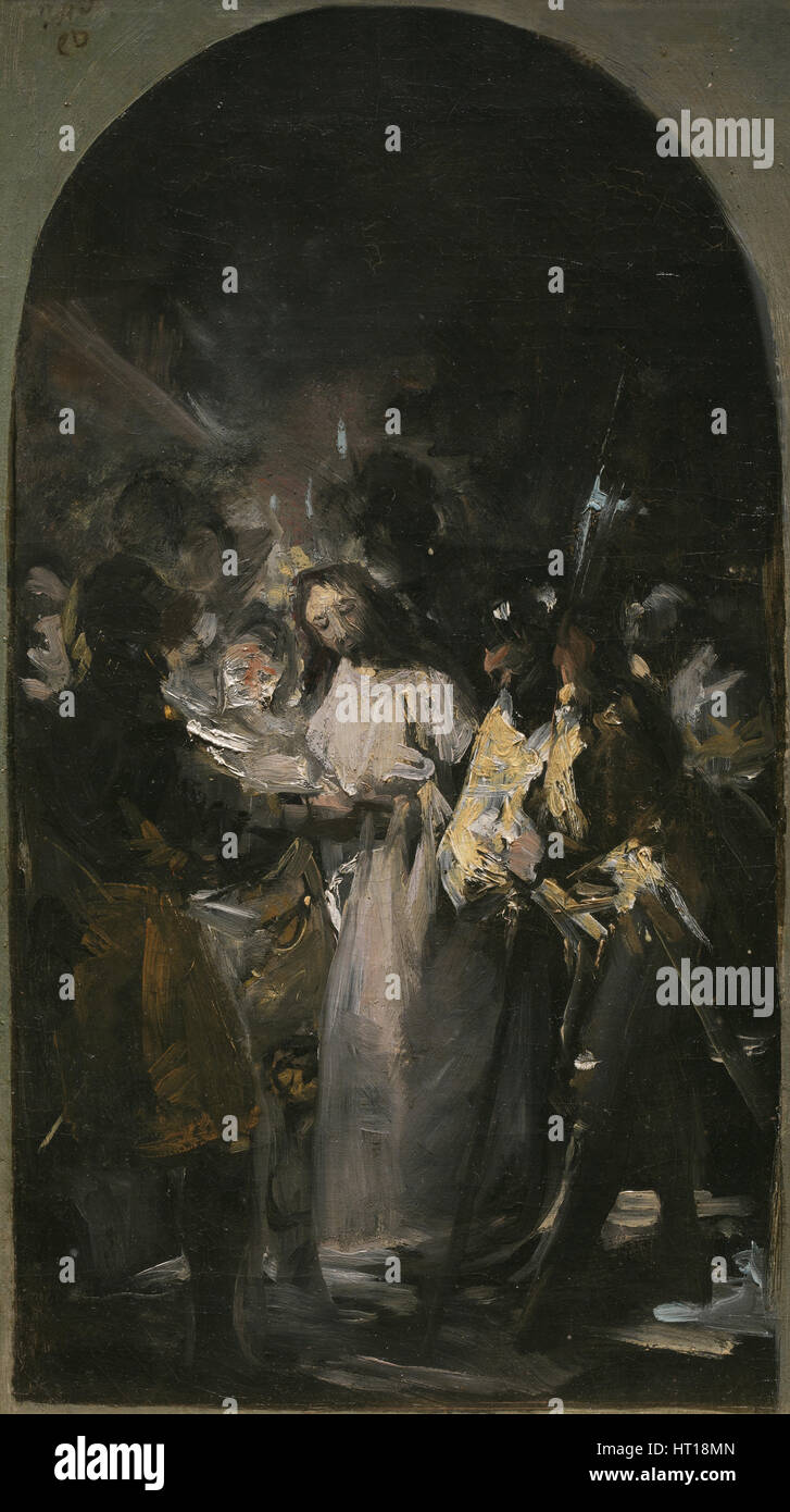 L'Arrestation du Christ, 1798. Artiste : Goya, Francisco de (1746-1828) Banque D'Images