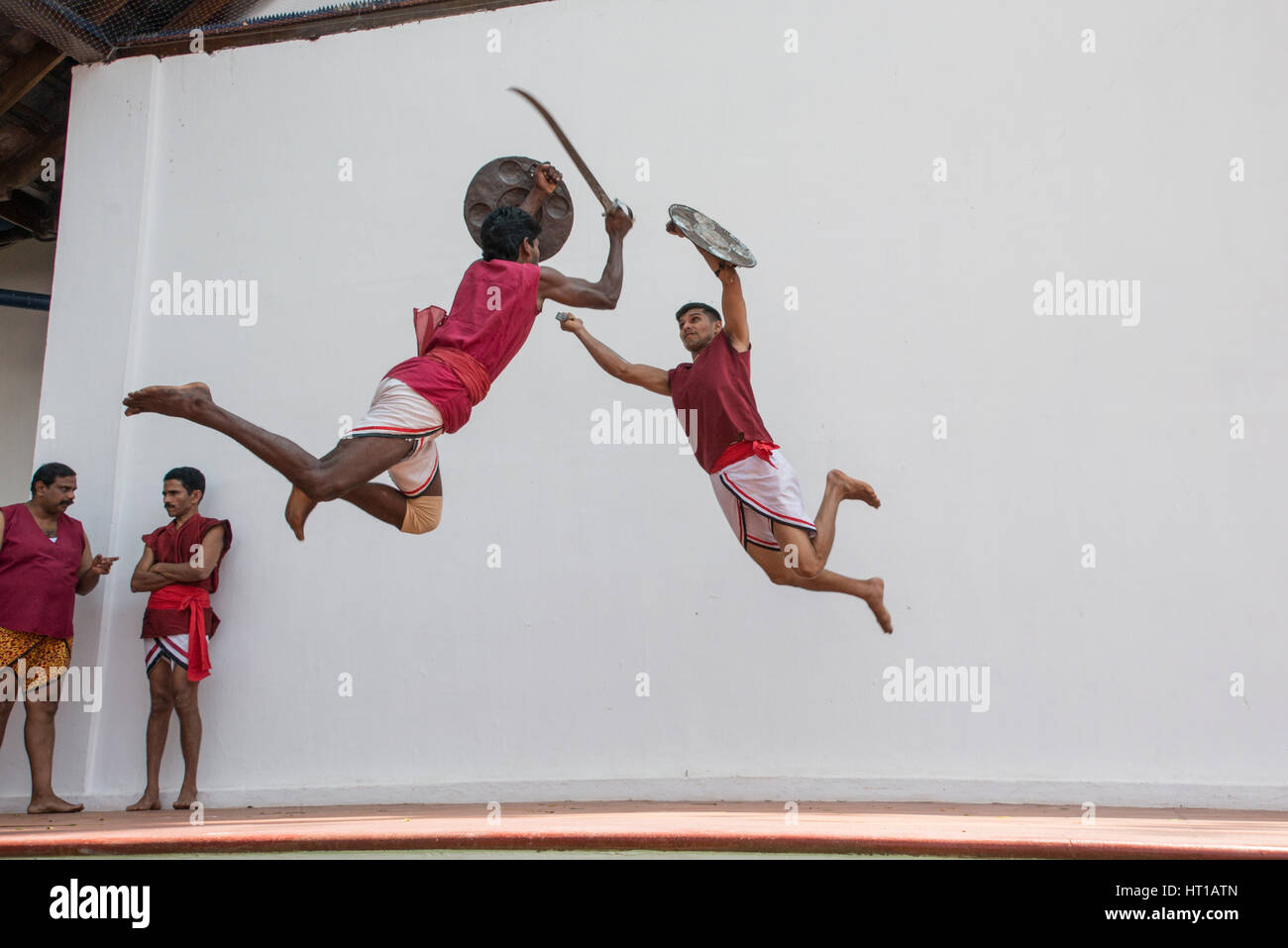 Démonstration de combat au couteau Banque de photographies et d’images