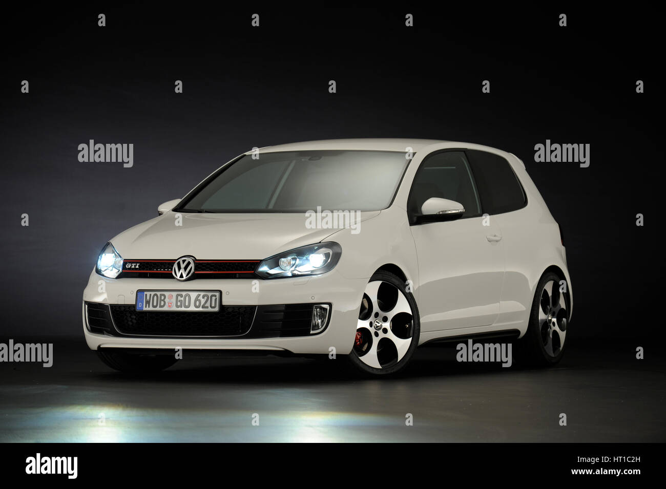 VW Golf GTI Mk 6 2008. Artiste : Simon de l'argile. Banque D'Images