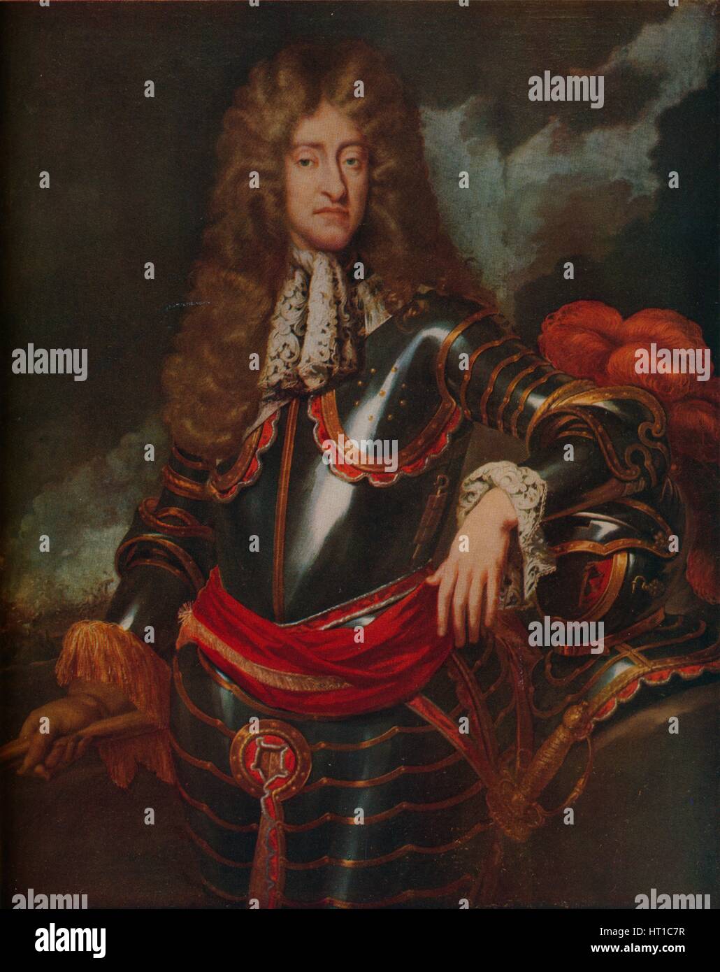 'Le roi James II', c1690. Artiste : Inconnu. Banque D'Images