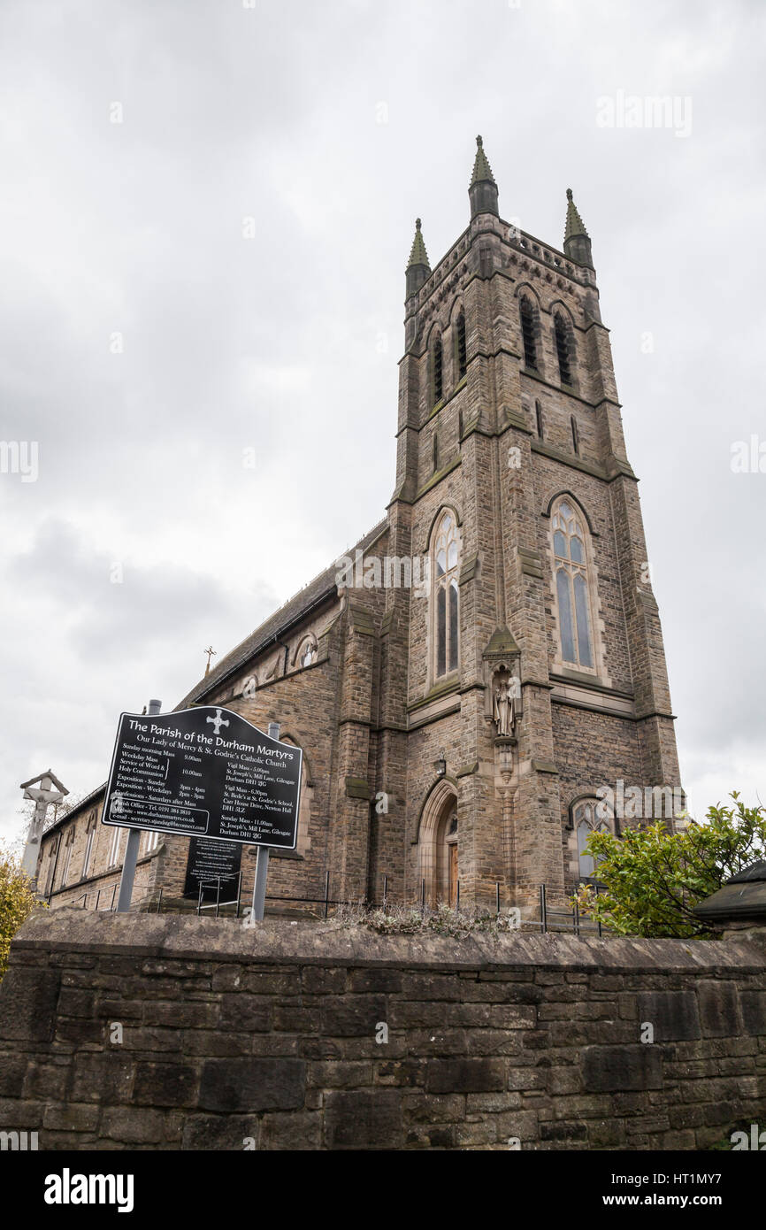 Notre Dame de Pitié et St.Godrics Église catholique, Durham, England, UK Banque D'Images